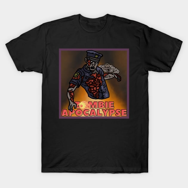 zombie apocalypse by no future b T-Shirt by lord cobra